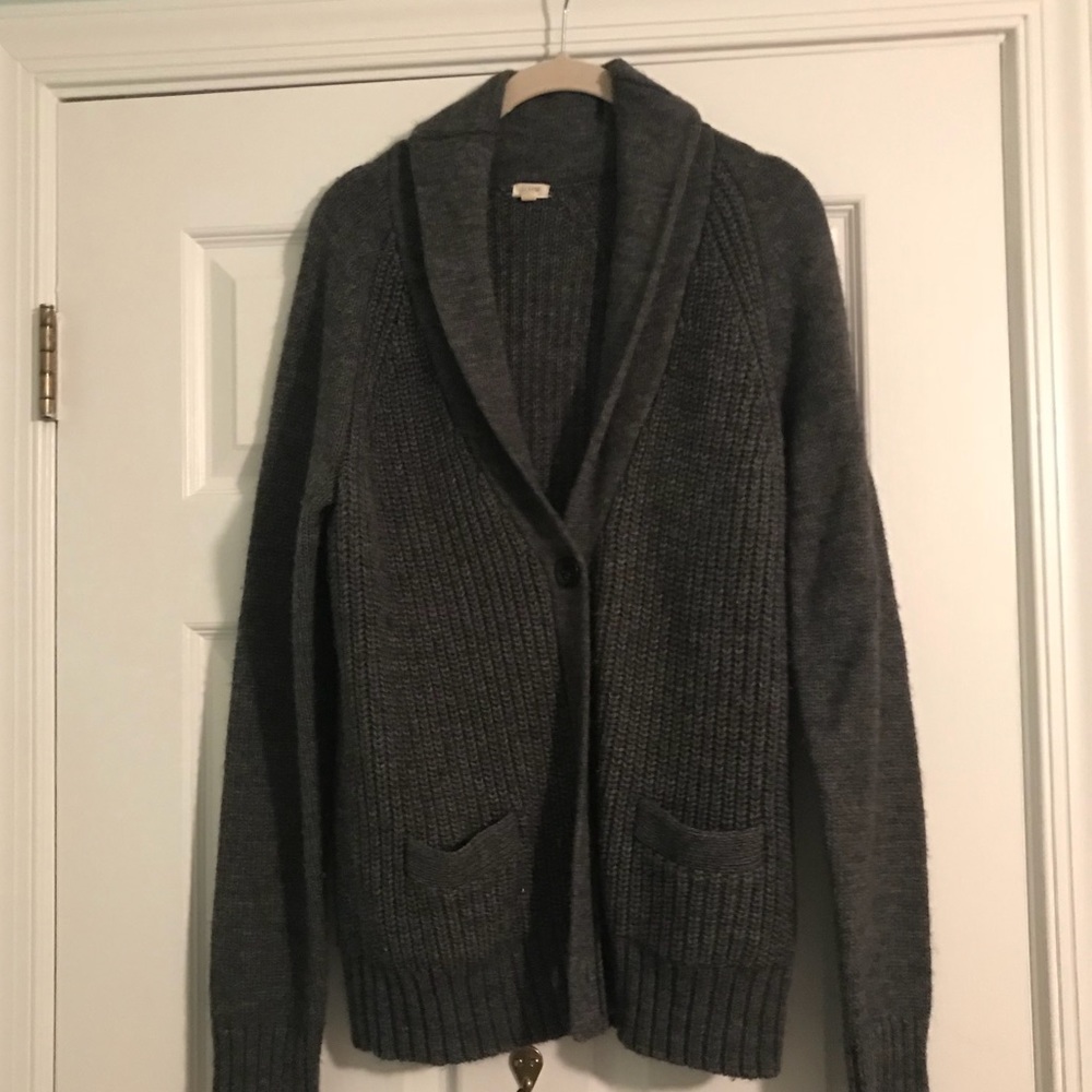 JCrew Boyfriend Cardigan